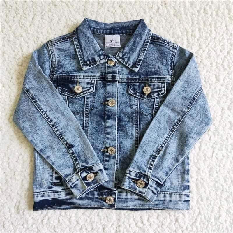 Faded washed Jean Jacket