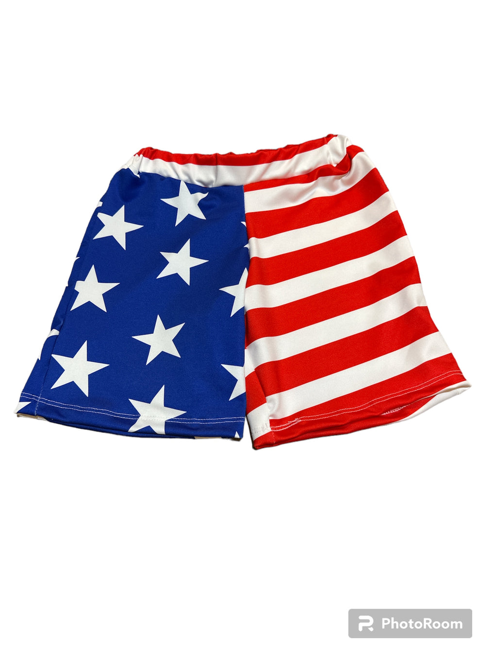 Stars and stripes mash up board shorts- handmade