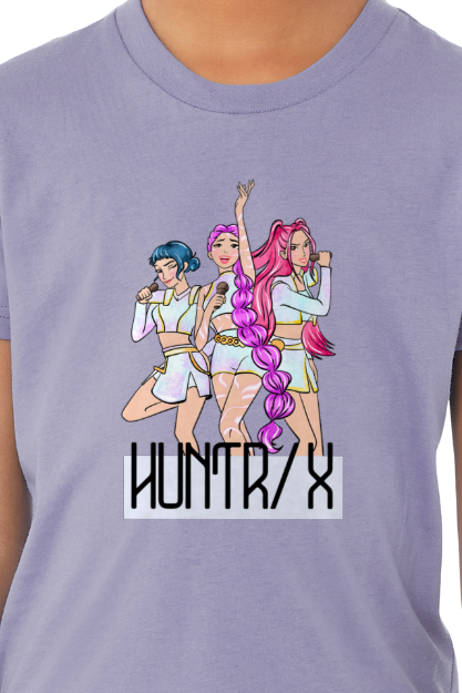 Huntrx white  tshirt