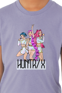 Huntrx white  tshirt