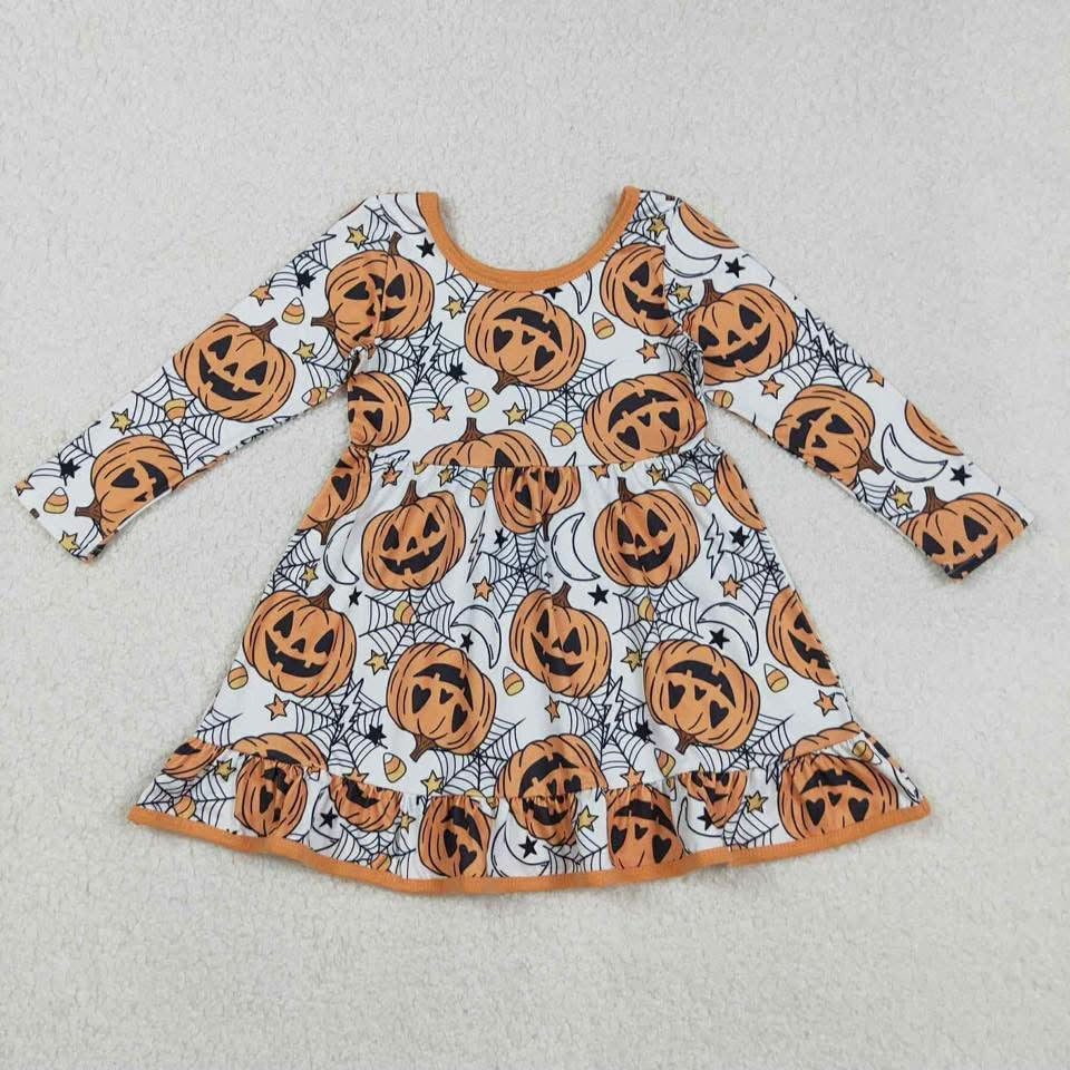 Pumpkin spooky dress