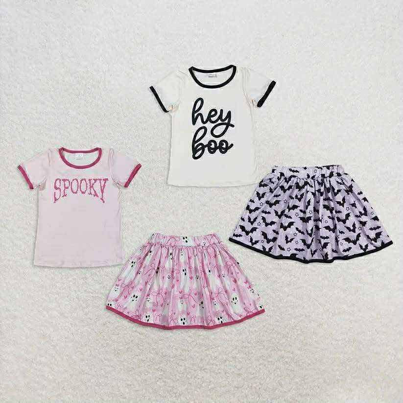Hey boo skirt set