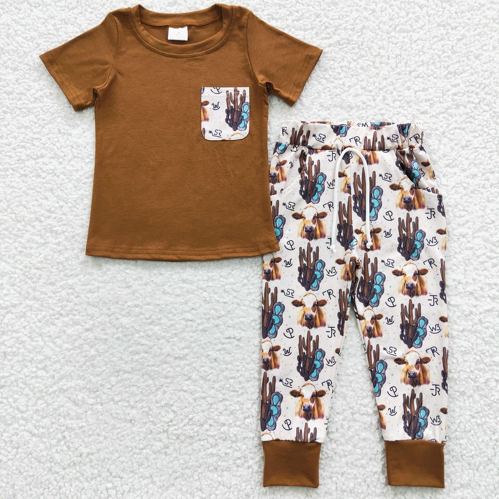 Brown Cow pants set