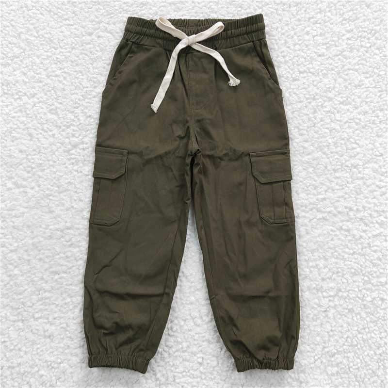 Hunter green Khakis  boy pants