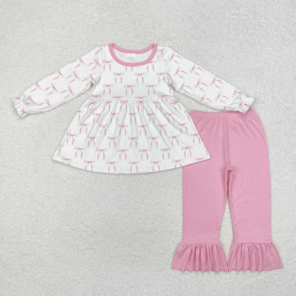 Pink lots of bows Pants set