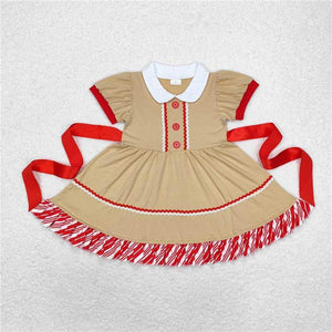 Gingerbread 2 twirl dress