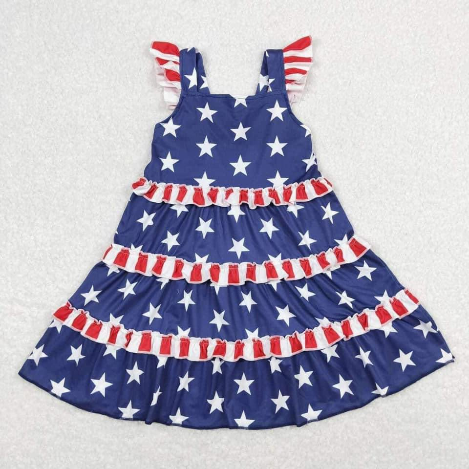 Star rwb  ruffle dress