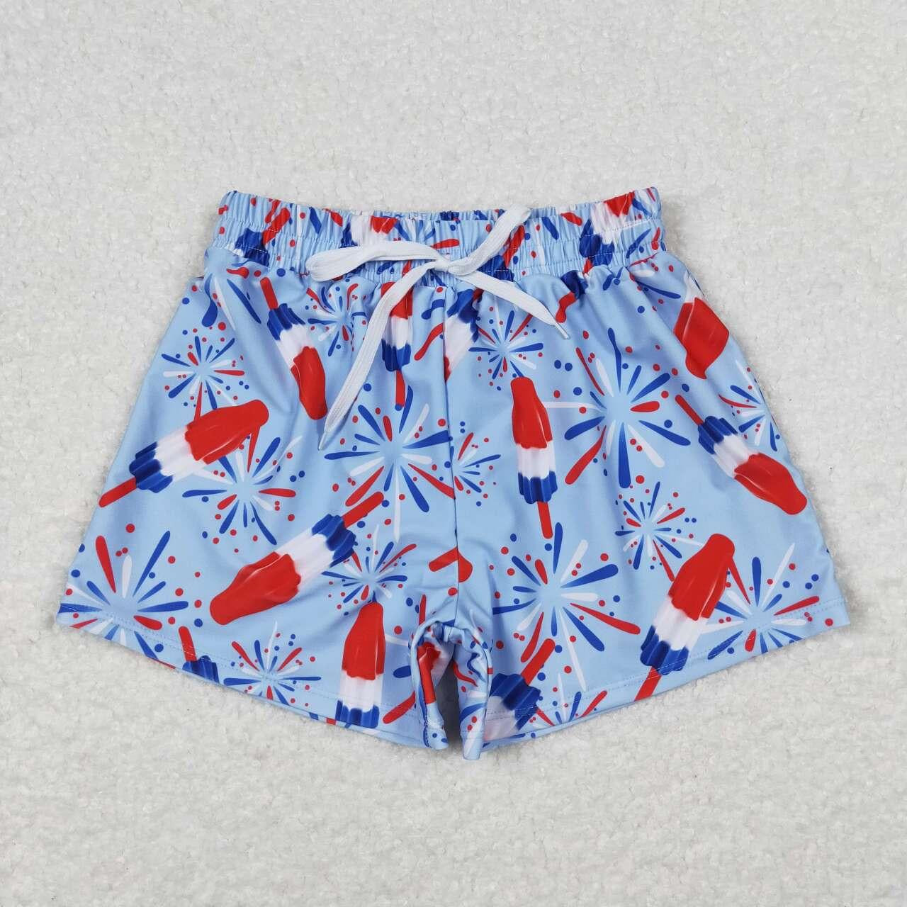 4th bombpop Swim Trunks- Boy