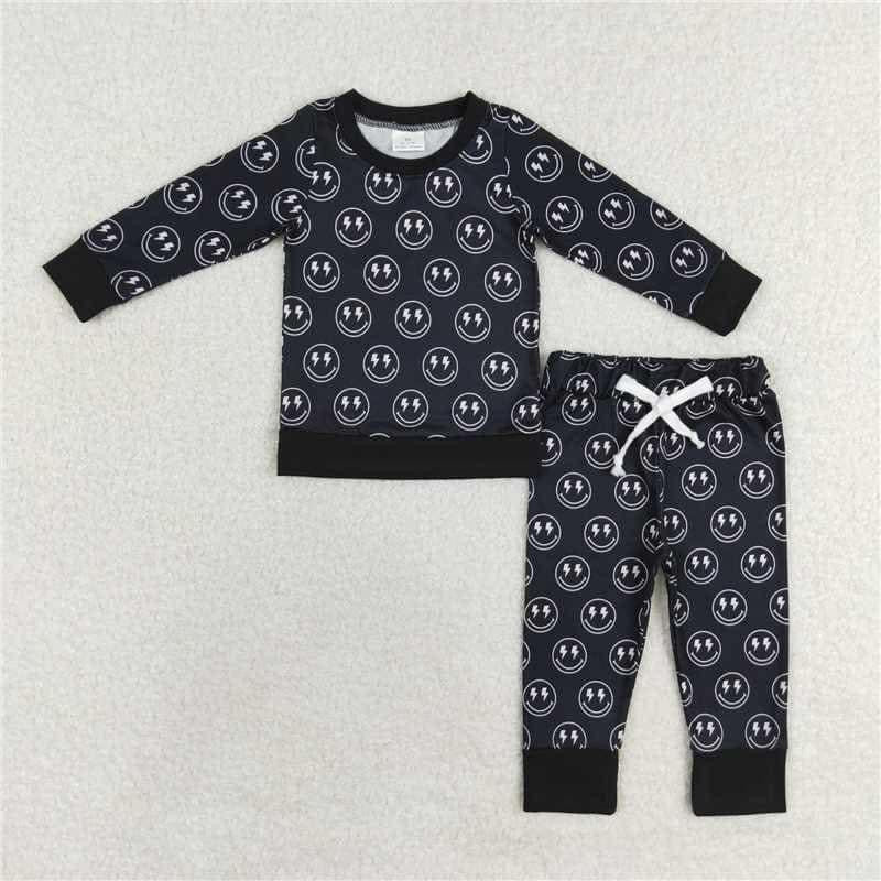 Black Smiles boy jogger set