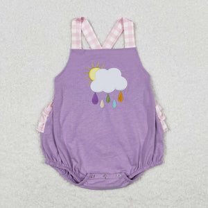 Rainy days purple romper