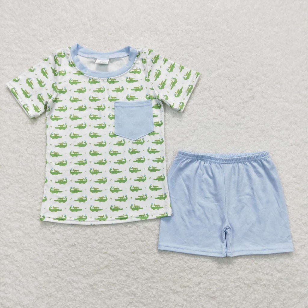 Alligator pocket Short Set