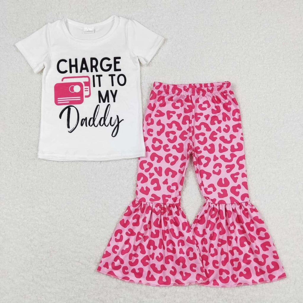 Charge it to daddy Pants outfit