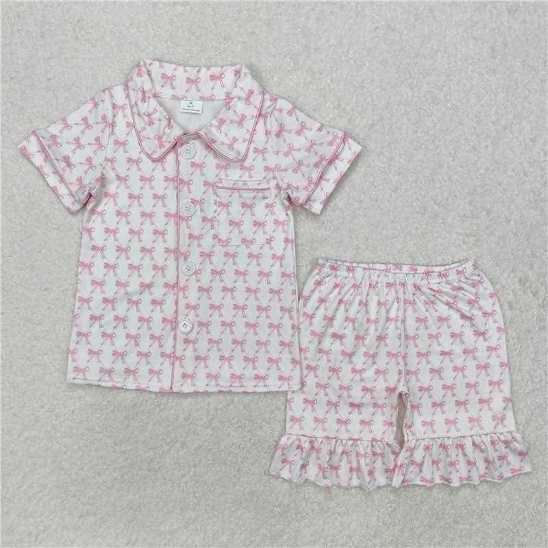Sweet pink bows Shorts Pajama