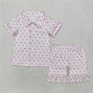 Sweet pink bows Shorts Pajama