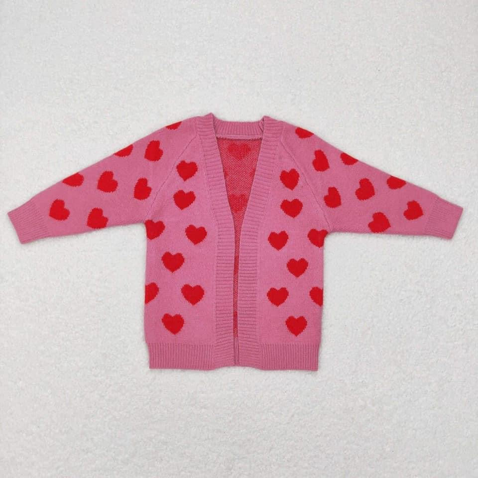 Heart Duster cardigan Sweater