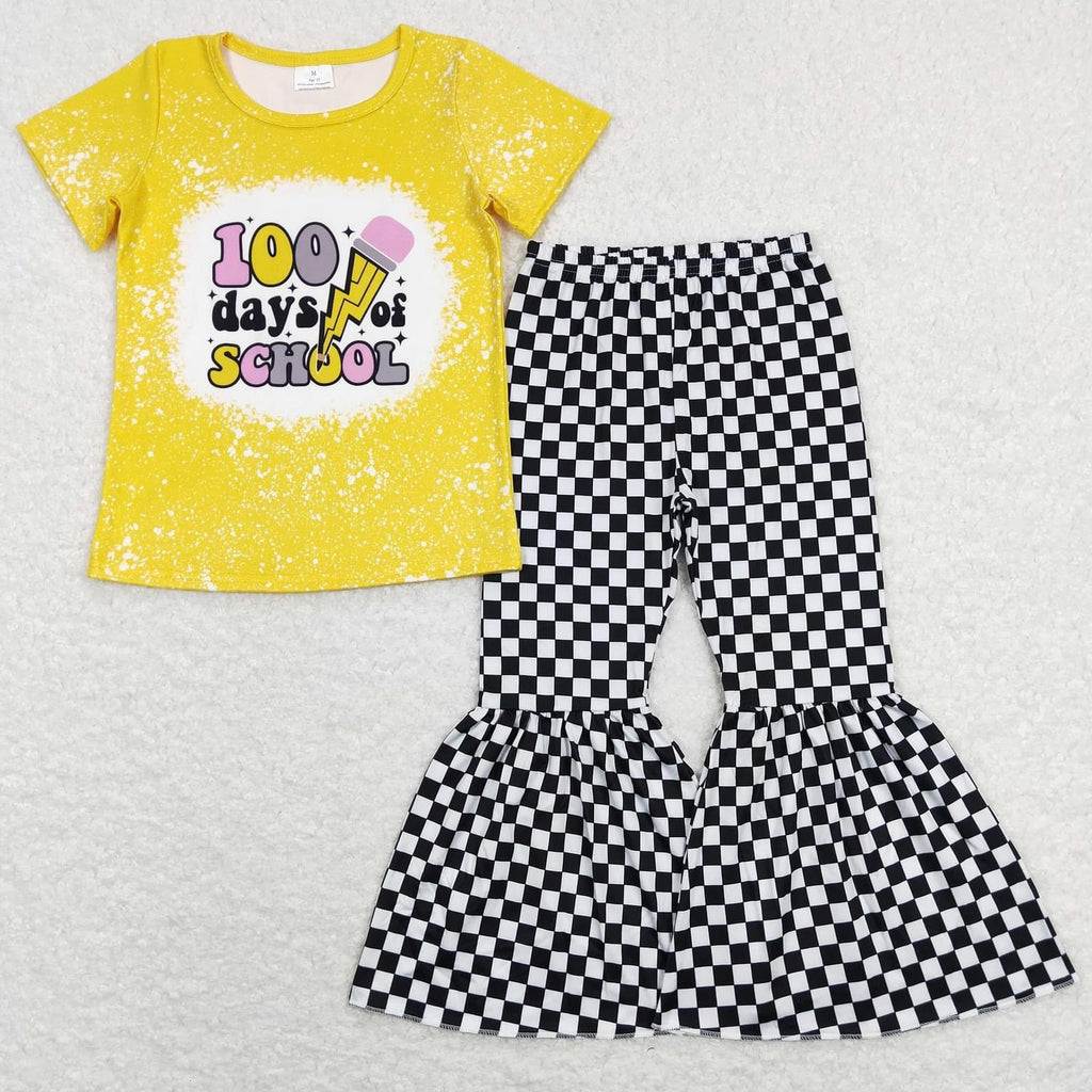 100 Days Checkered Pants outfit