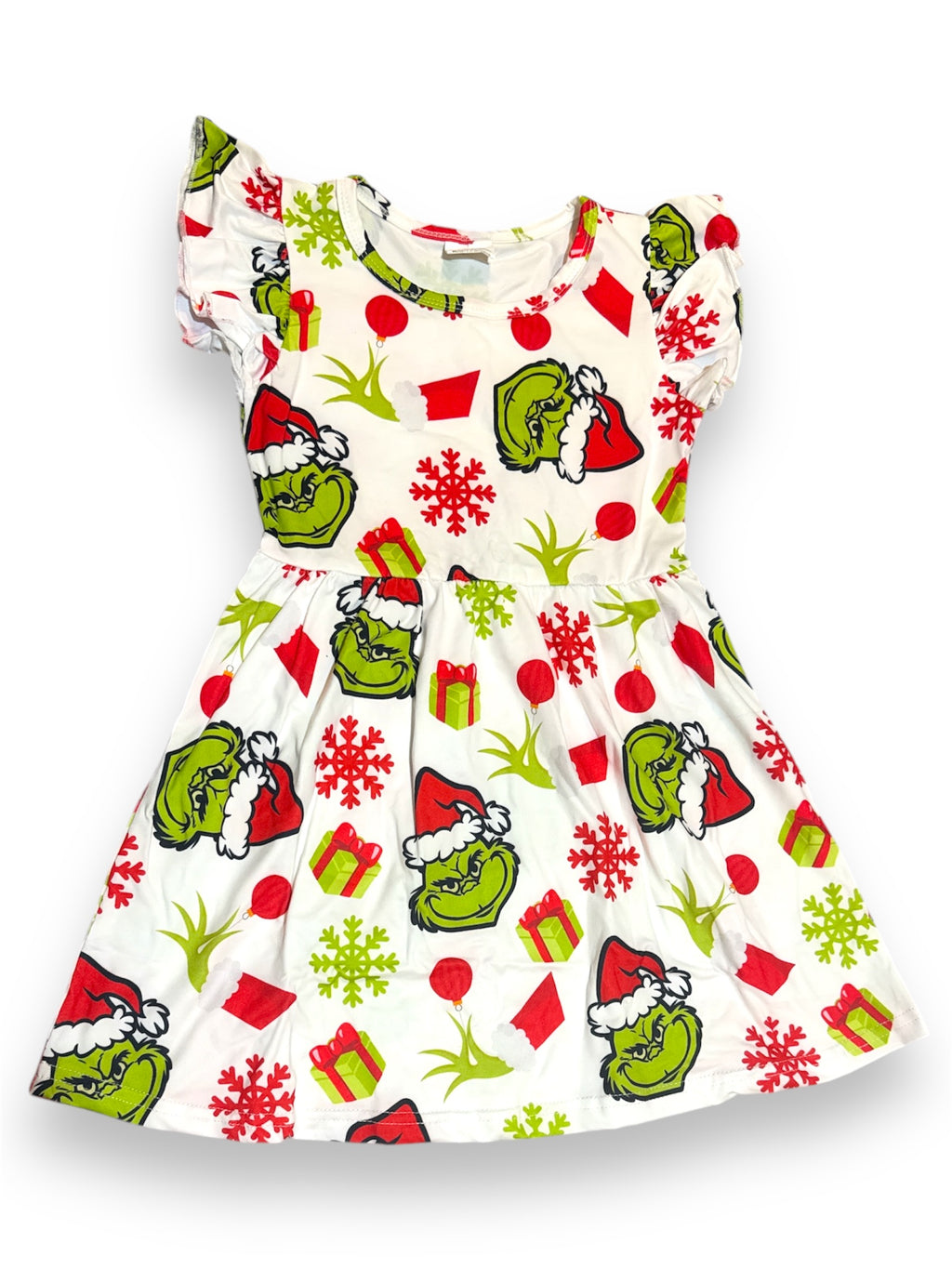 Mean green  Christmas dress- RTS