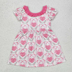 Vday hearts and bows  dress