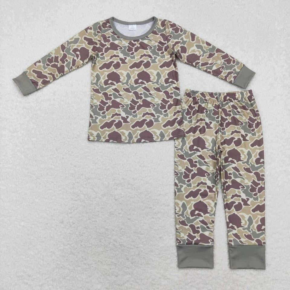 Dessert  camo boy Pajama  set boy