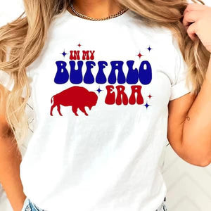 Buffalo Era crew sweatshirt- white