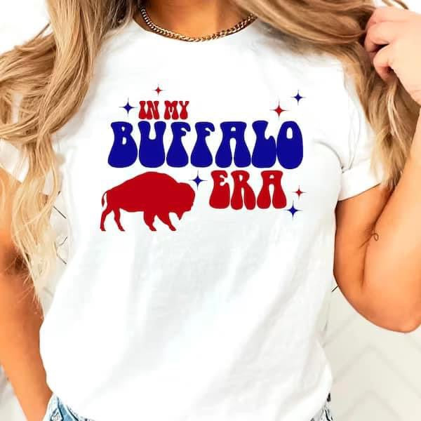 Buffalo  era white  Adult tshirt