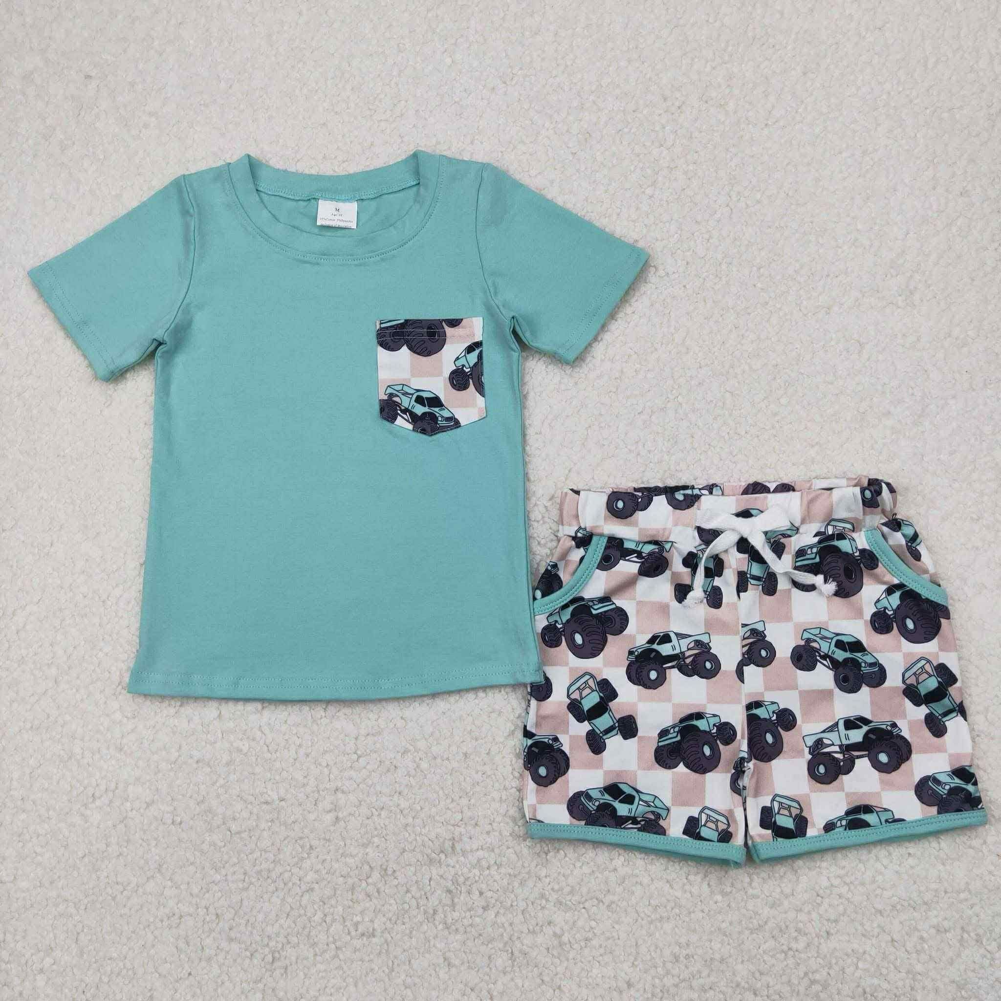 Monster truck short set
