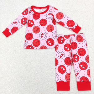 Smiling hearts jammies 2pc set