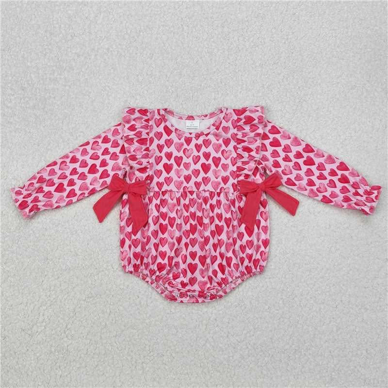 With all my red hearts Romper