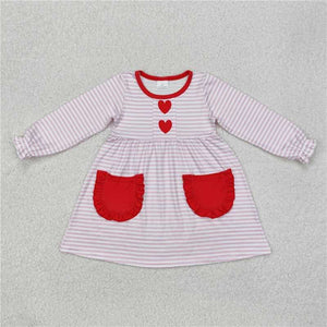 Heart and stripes  dress