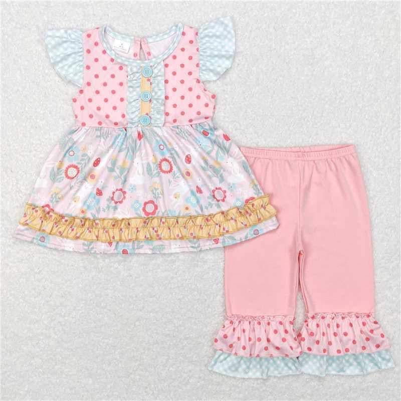 Easter bunny ruffle  2pc outfit