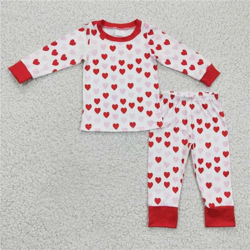 Lots of Heart Pajama Pants Outfit