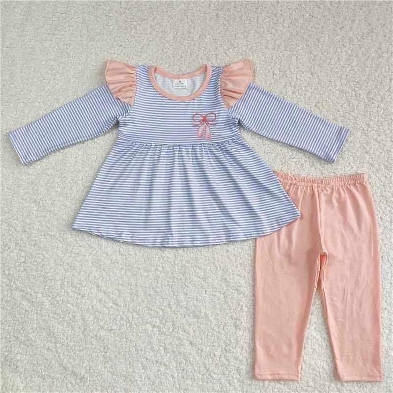 Sweet ballet slippers Pants outfit