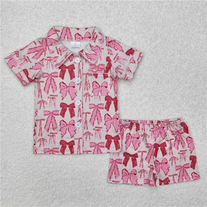 Lots of bows Shorts Pajama