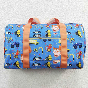 Blip blue duffle