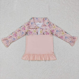 Princess zip pull over Shirt Only