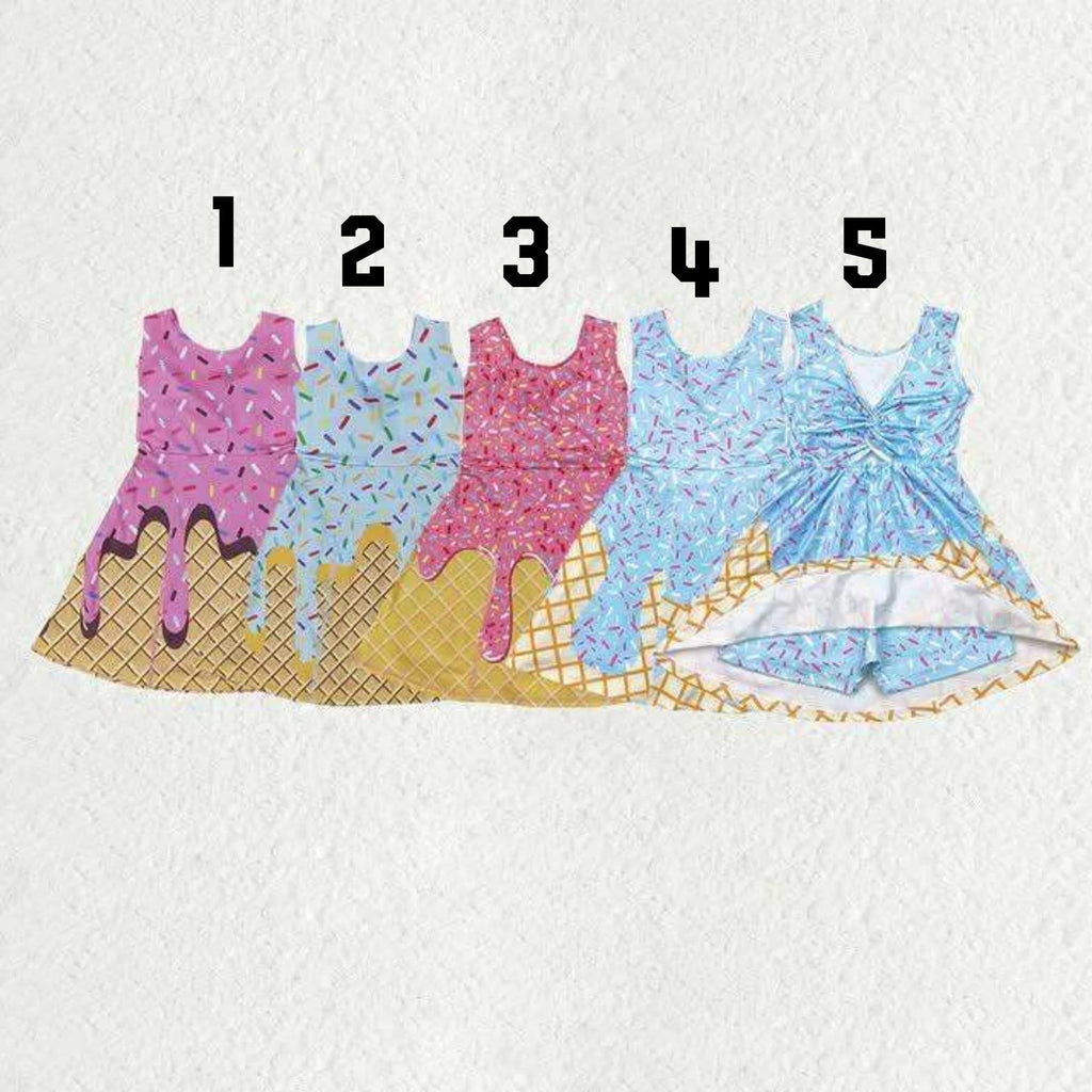 Ice cream yoga dress-pick your flavor!