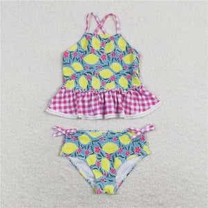 Lemon squeezy swim Suit - Girls