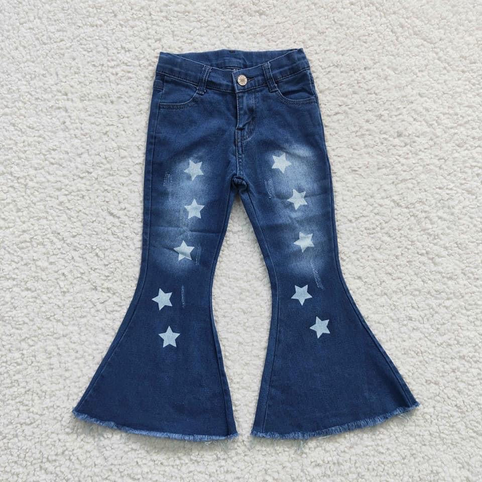 Star distressed jeans -- pants Only