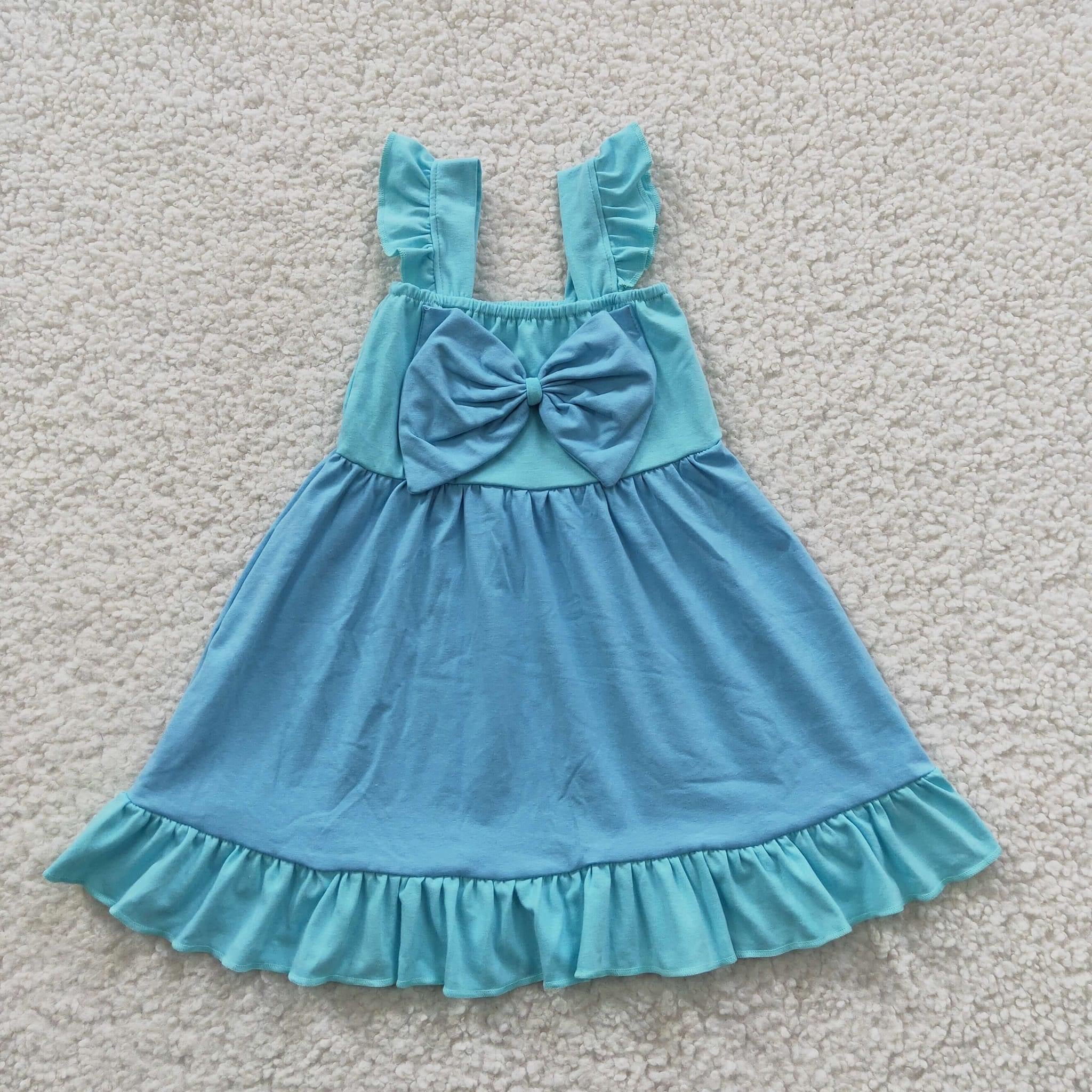 Blue bow dress Dress