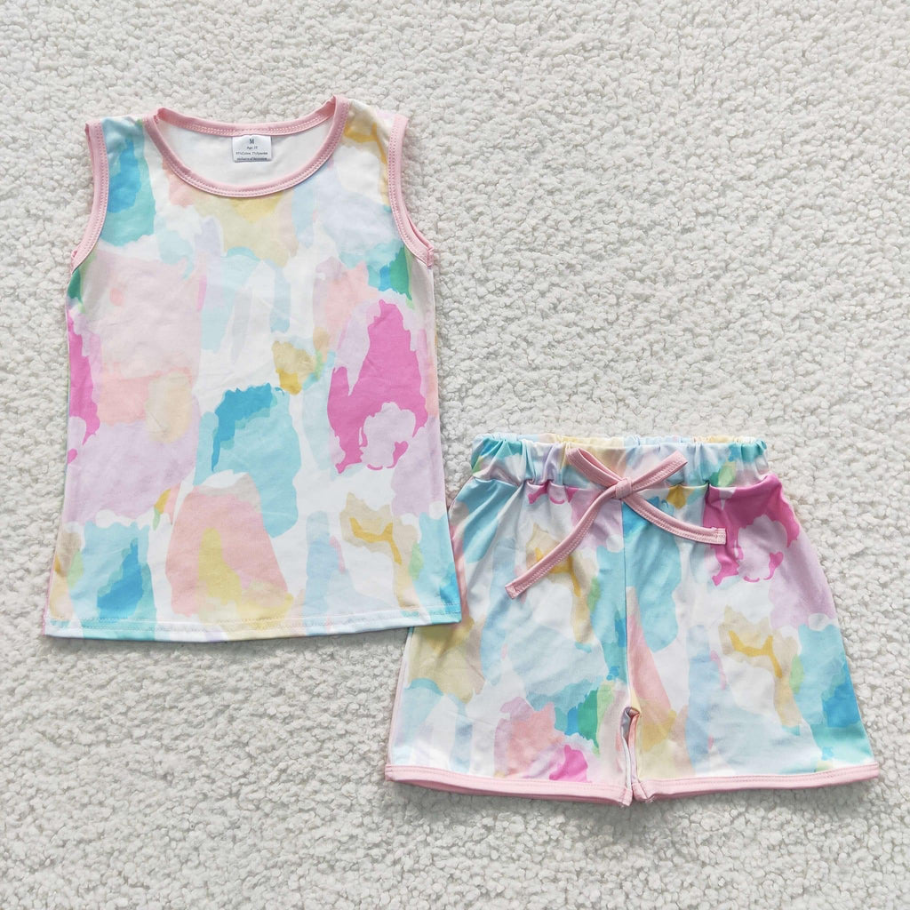 Tie dye Short Set