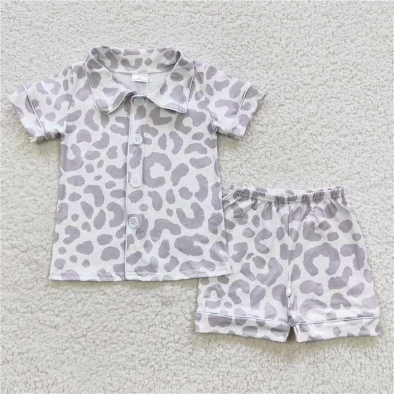 Animal print Boy Short Set