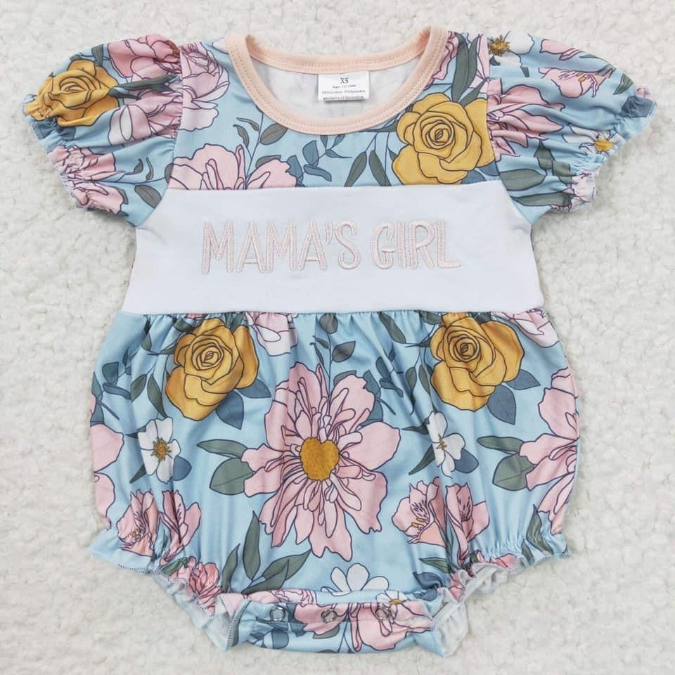 Floral Mamas Girl romper