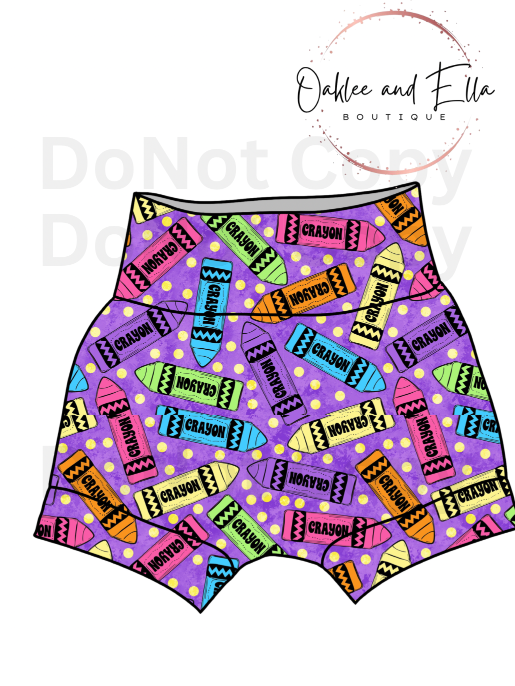 Purple pencil back to school Bummies