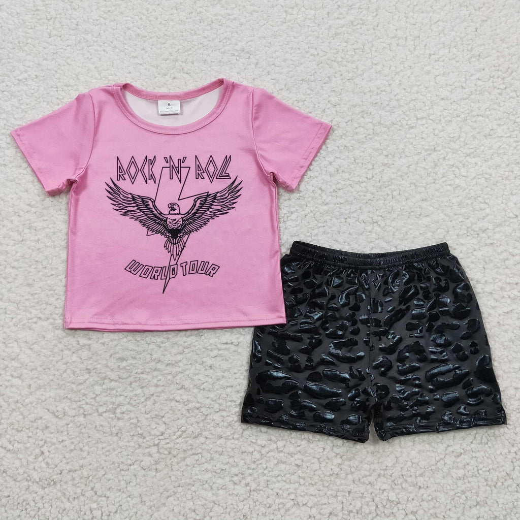 Rock n Roll Short Set- girl