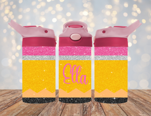 Sparkle pencil  kids Tumbler