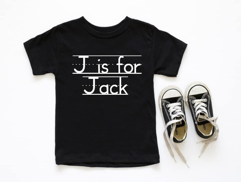 Personalized Writing Shirt