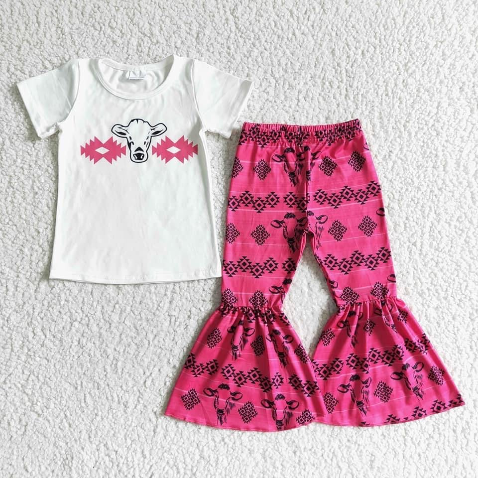 Pink Cow Pants outfit