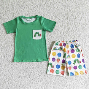 Caterpillar Short Set- boy