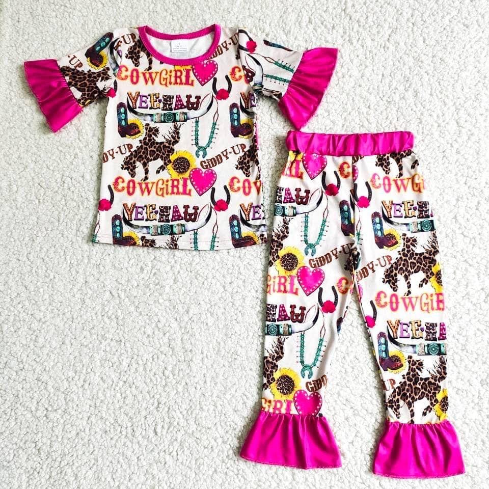 Cowgirl Pajama set