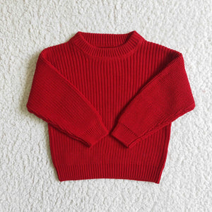 Red sweater - Long Sleeve